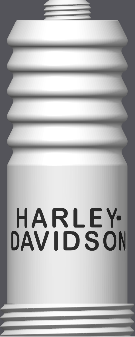 Spark Plug Lamp RGB LED - Email specific logo desired from list.