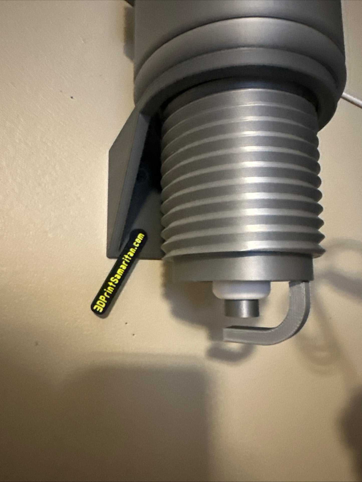 Spark Plug Lamp RGB LED - Email specific logo desired from list.