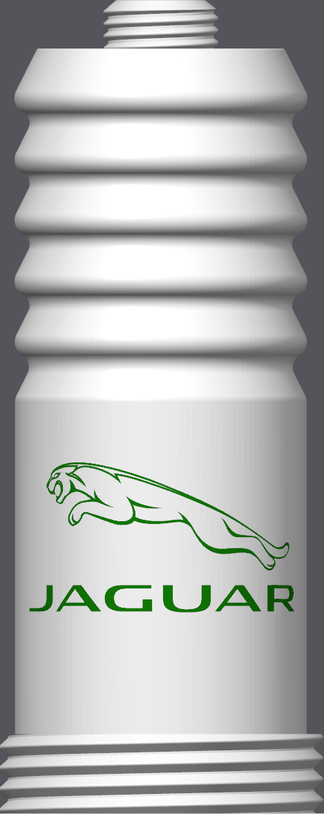 Spark Plug Lamp RGB LED - Email specific logo desired from list.