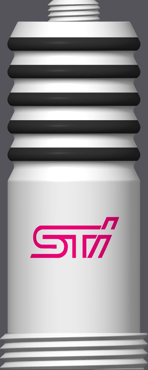 Spark Plug Lamp RGB LED - Email specific logo desired from list.