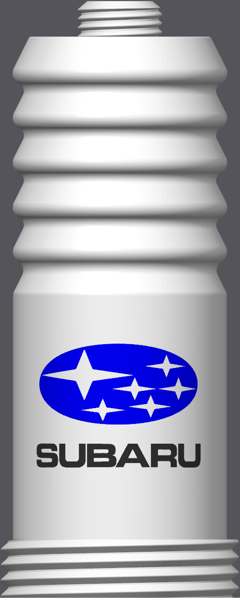 Spark Plug Lamp RGB LED - Email specific logo desired from list.