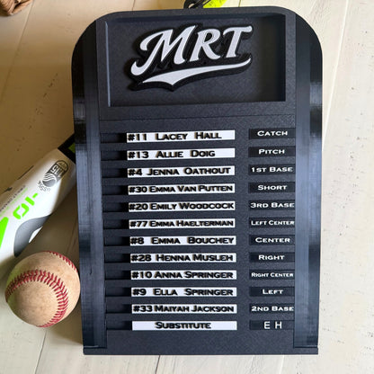 Roster Board  - New