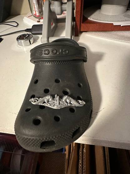 Submarine Dolphins - croc charm