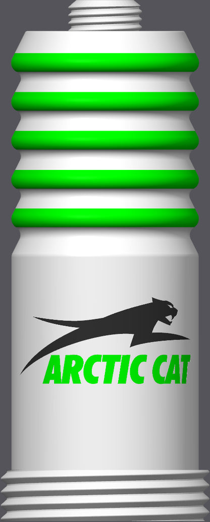 Spark Plug Lamp White LED - Email specific logo desired from list.