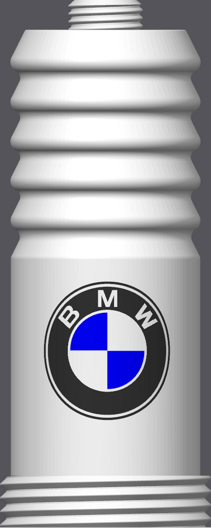 Spark Plug Lamp White LED - Email specific logo desired from list.