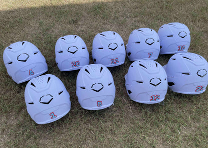 Customizable Helmet Decal