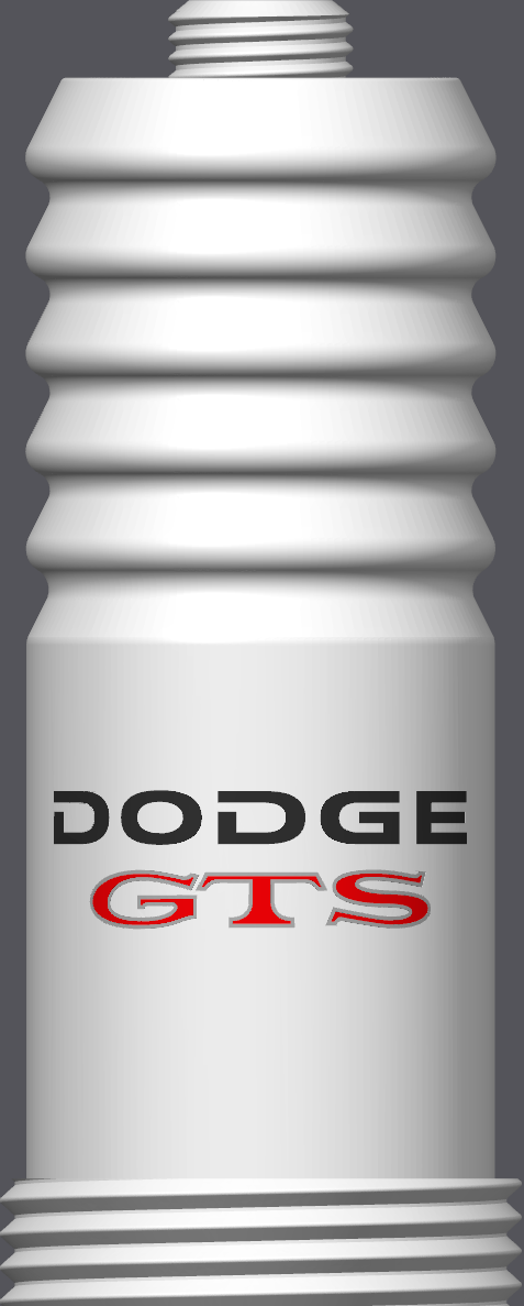 Spark Plug Lamp White LED - Email specific logo desired from list.