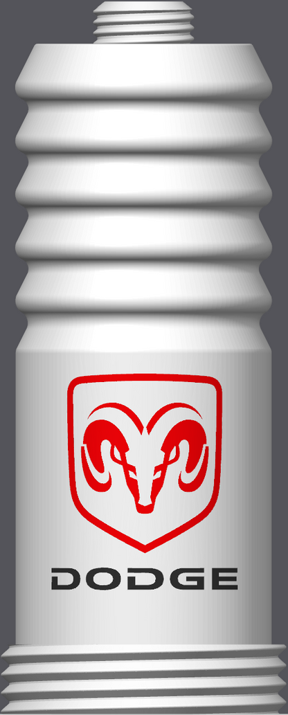 Spark Plug Lamp White LED - Email specific logo desired from list.