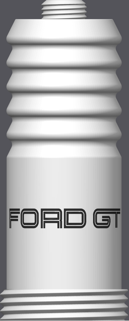 Spark Plug Lamp White LED - Email specific logo desired from list.