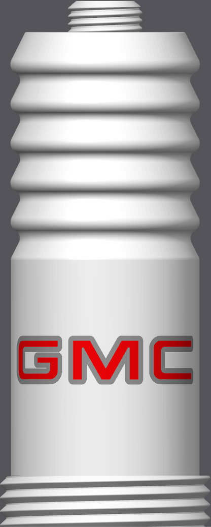 Spark Plug Lamp White LED - Email specific logo desired from list.