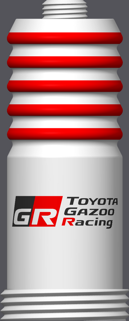 Spark Plug Lamp White LED - Email specific logo desired from list.