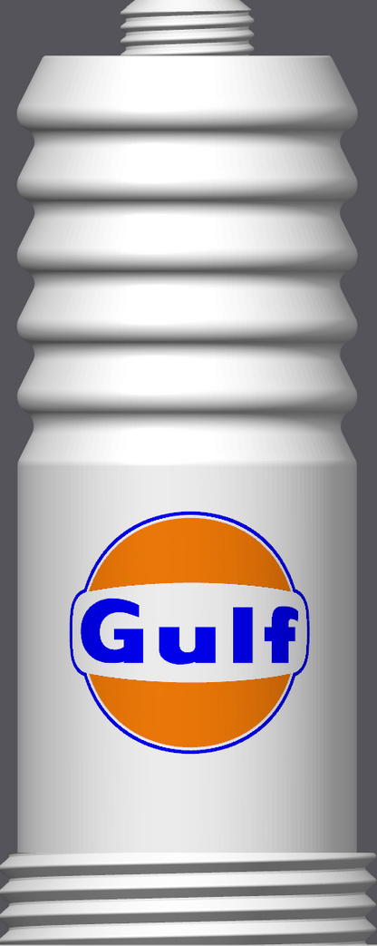 Spark Plug Lamp White LED - Email specific logo desired from list.