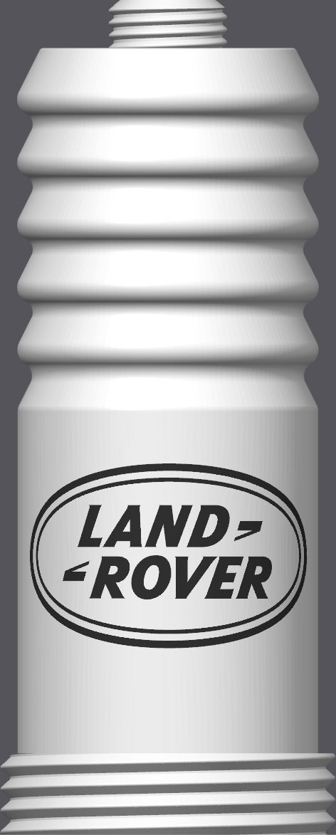 Spark Plug Lamp White LED - Email specific logo desired from list.