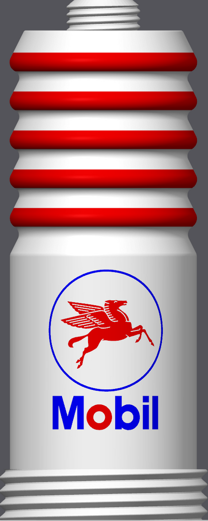 Spark Plug Lamp White LED - Email specific logo desired from list.