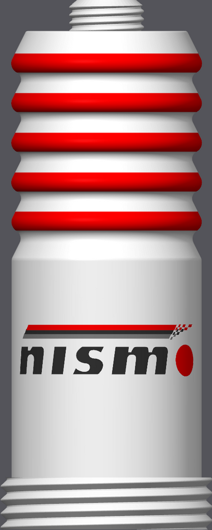 Spark Plug Lamp White LED - Email specific logo desired from list.