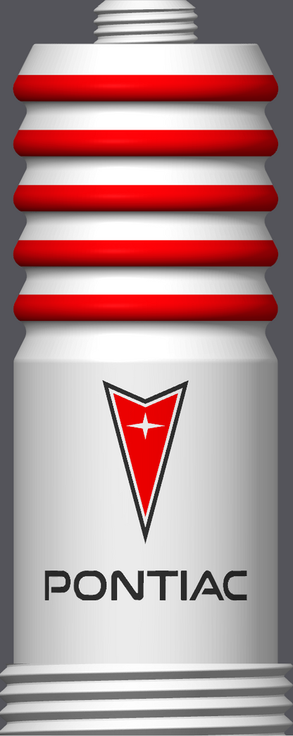 Spark Plug Lamp White LED - Email specific logo desired from list.