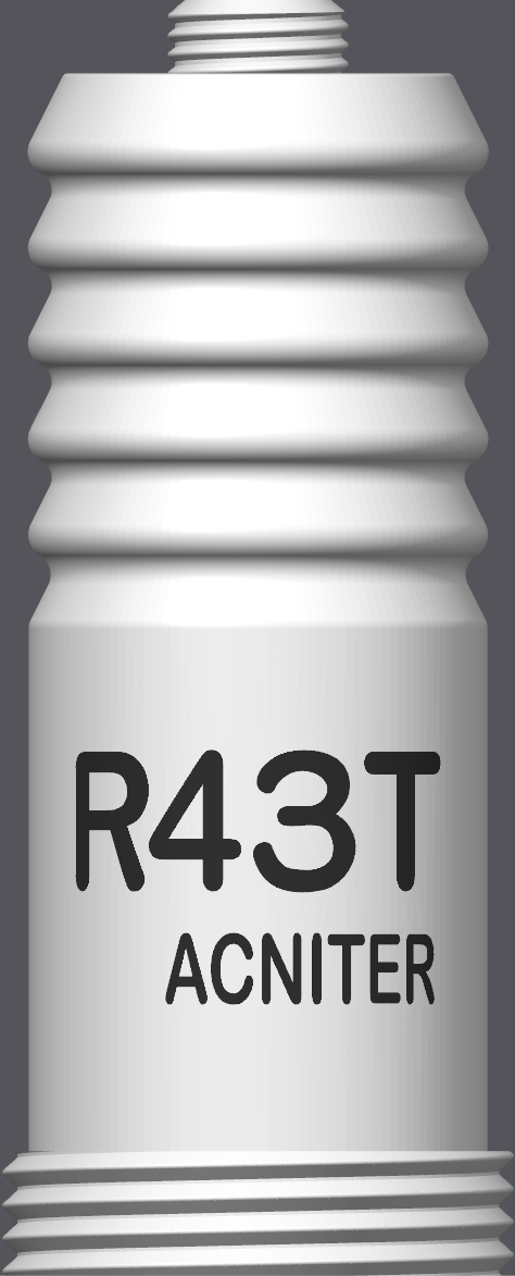 Spark Plug Lamp White LED - Email specific logo desired from list.