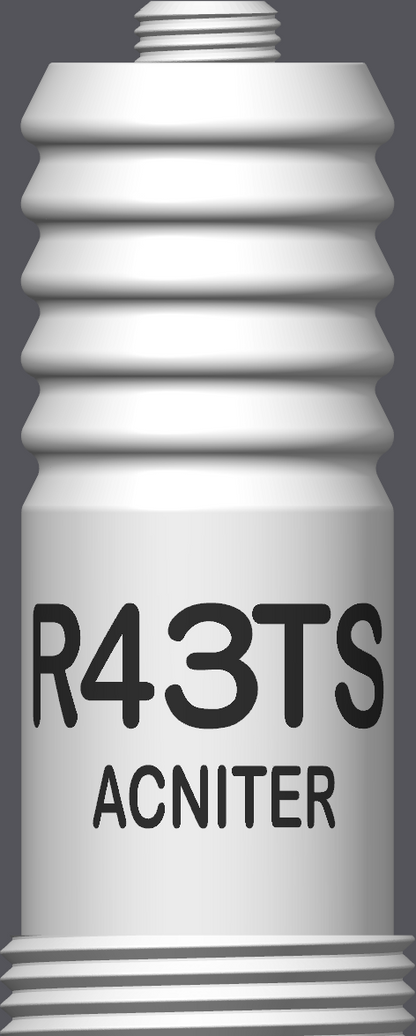 Spark Plug Lamp White LED - Email specific logo desired from list.