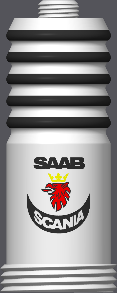 Spark Plug Lamp White LED - Email specific logo desired from list.