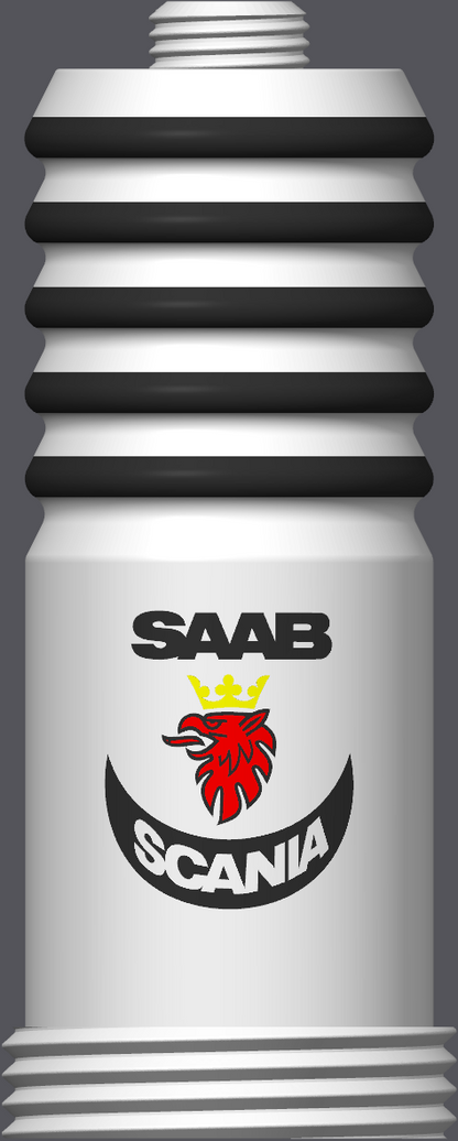 Spark Plug Lamp White LED - Email specific logo desired from list.