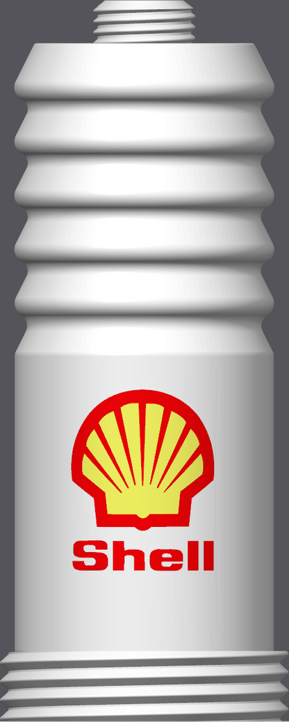 Spark Plug Lamp White LED - Email specific logo desired from list.