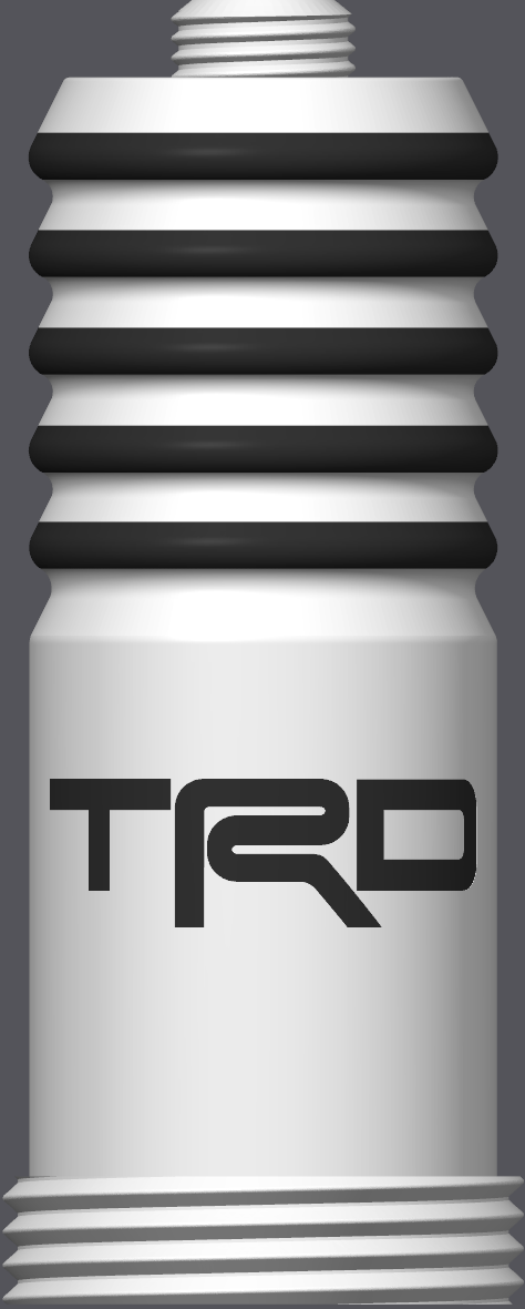 Spark Plug Lamp White LED - Email specific logo desired from list.