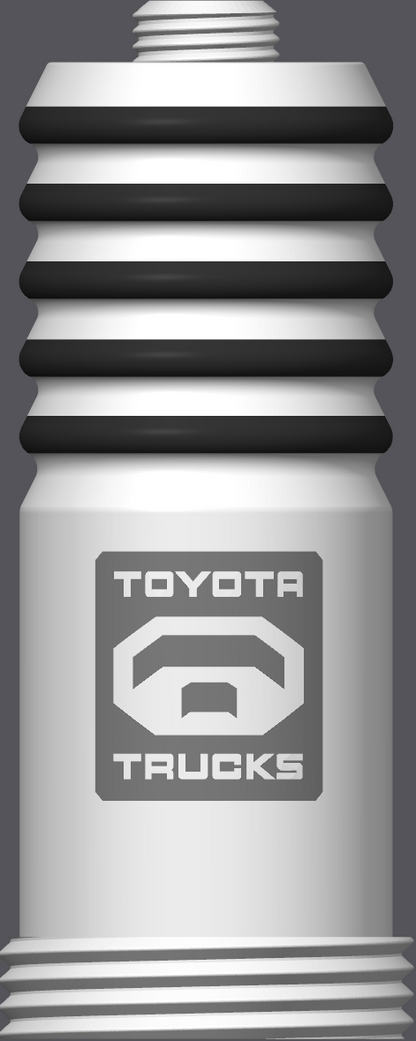 Spark Plug Lamp White LED - Email specific logo desired from list.