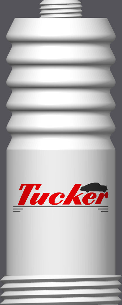 Spark Plug Lamp White LED - Email specific logo desired from list.