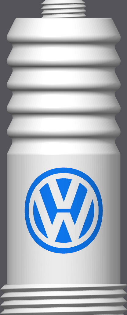 Spark Plug Lamp White LED - Email specific logo desired from list.