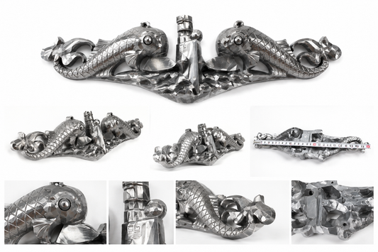 26” Enormous Dolphins - Submarine Insignia
